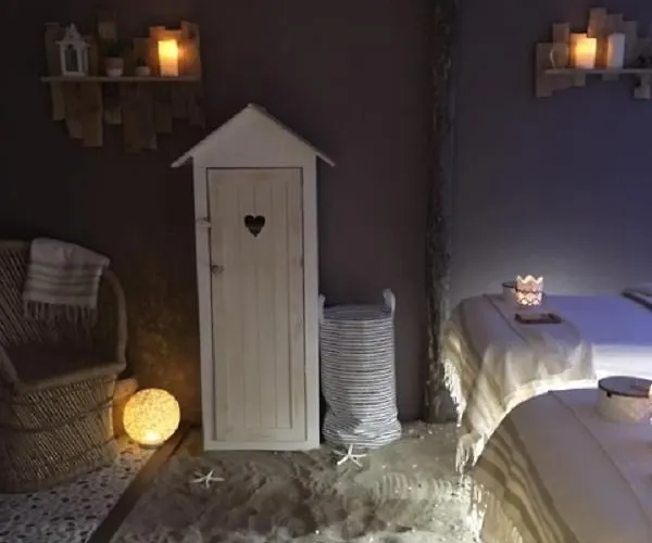 לינה וארוחת בוקר D'hotes Le Nid Du Phare Avec Option Jacuzzi Prive הונפלר