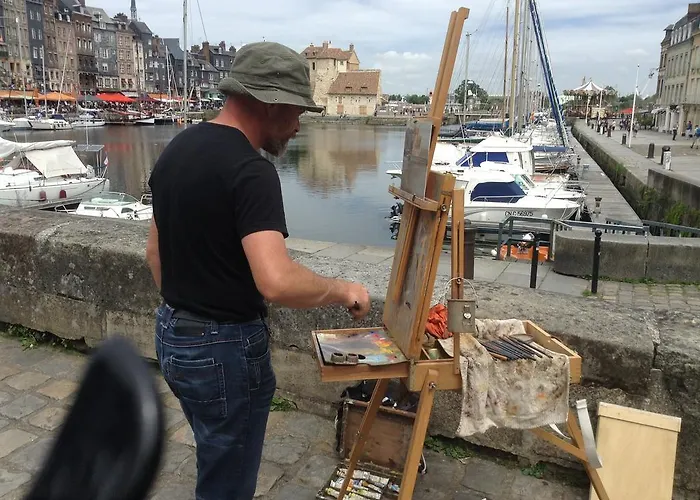 Nocleg ze śniadaniem D'hotes Le Nid Du Phare Avec Option Jacuzzi Prive Honfleur